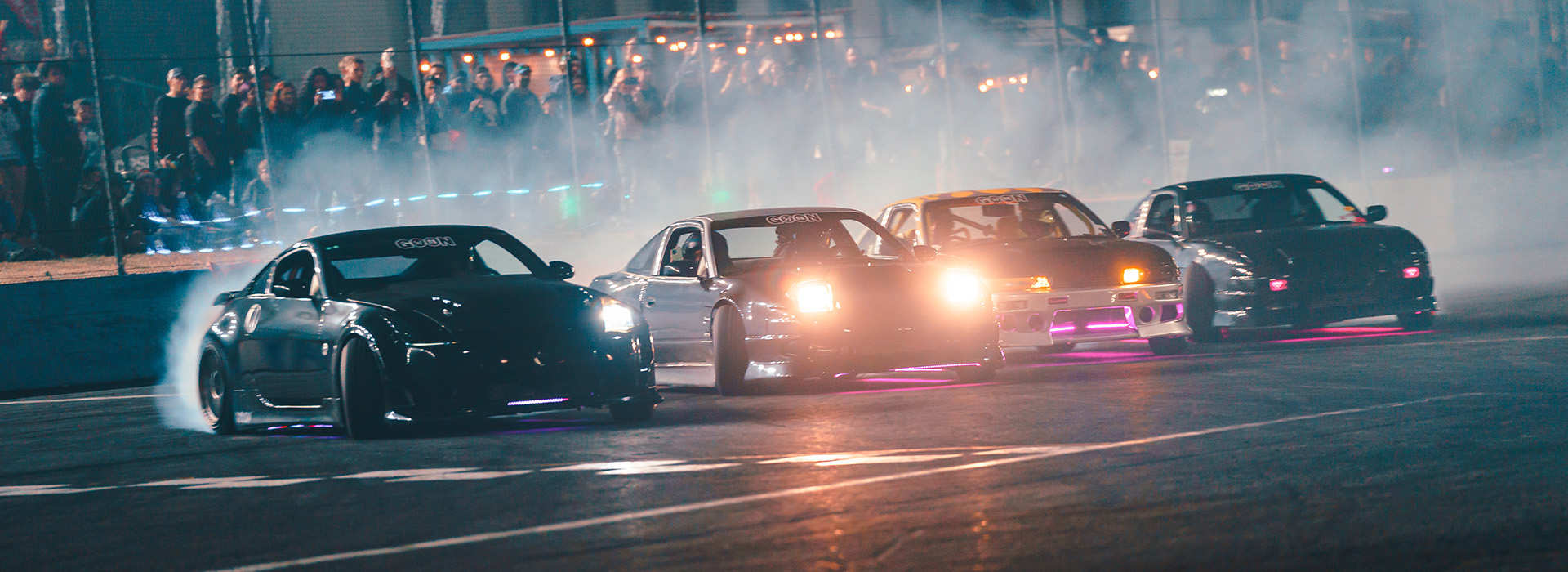 DriftCon Afterdark 2023 Big Entry Contest, 360° Drift Challenge, and Team  Tandem Showoff Overview – DriftCon