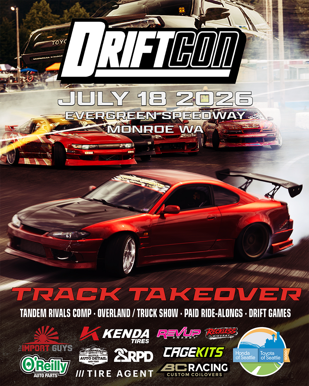 DriftCon Track Takeover 2026